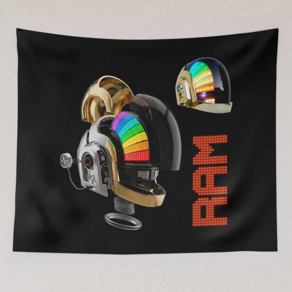 Item preview, Guy Manuel Helmet designed and sold by VisualBeats.