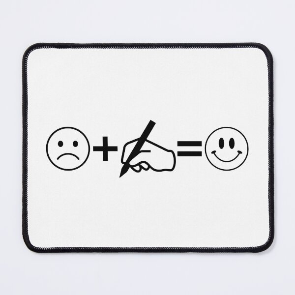 Item preview, Sad Face Plus Drawing Equals Happy Face Funny Artist Equation designed and sold by Vision Crafted.