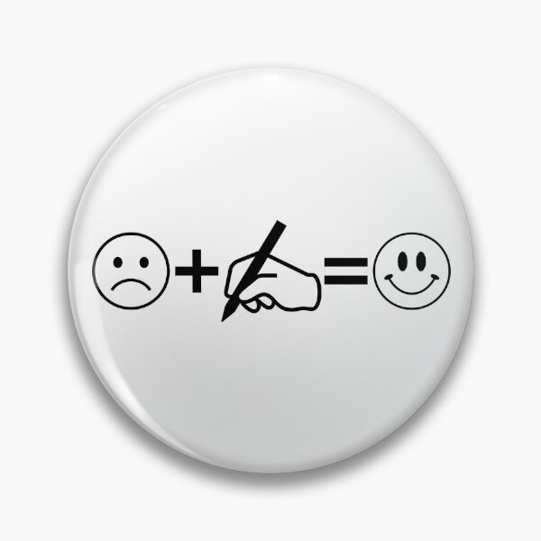 Item preview, Sad Face Plus Drawing Equals Happy Face Funny Artist Equation designed and sold by Vision Crafted.