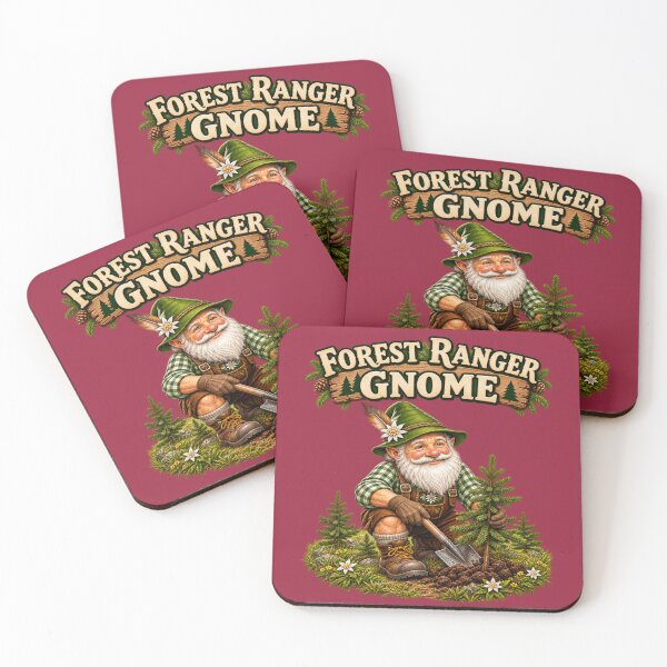 Item preview, Forest Ranger Gnome – Nature Approved Tree Planter designed and sold by Alpine-Ink.