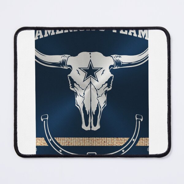 Item preview, Americas Team Longhorn Skull Lone Star Western Crest designed and sold by Pandora´s Box.