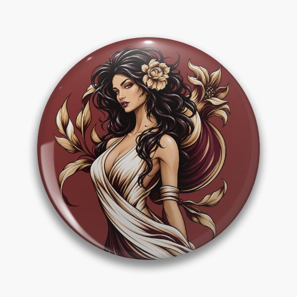 Item preview, Persephone Goddess of Spring and Pomegranate  designed and sold by MythicMood.