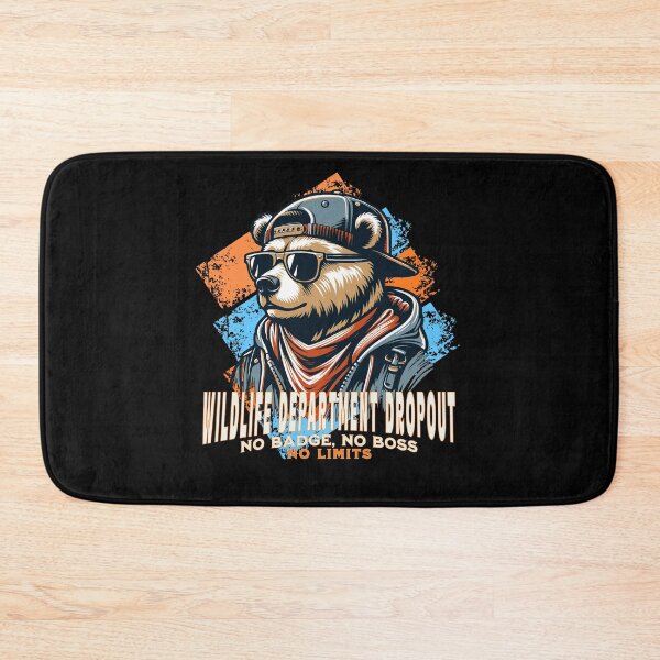 Item preview, Wildlife Department Dropout Urban Streetwear Bear Design designed and sold by FaeryNuff.