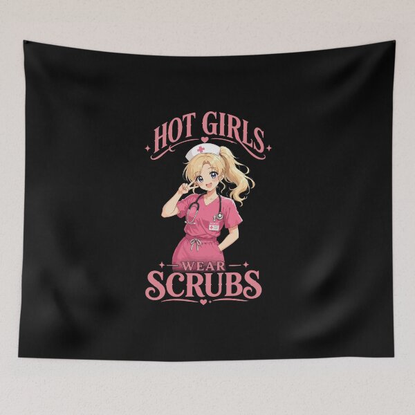 Item preview, NURSE - HOT GIRLS WEAR SCRUBS designed and sold by YNELENT.