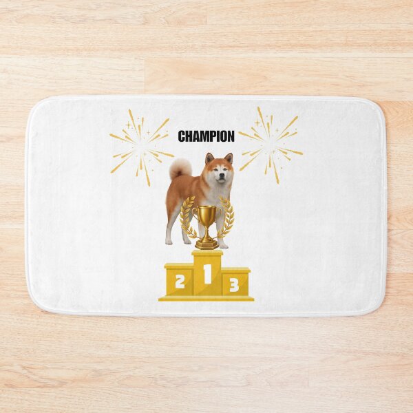 Item preview, Akita -Inu Champion Dog – Winner on the Podium designed and sold by DidiDesignShop.