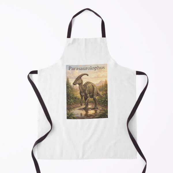 Item preview, Realistic Parasaurolophus Paleoart (Vertical) I designed and sold by Yaremchuk.