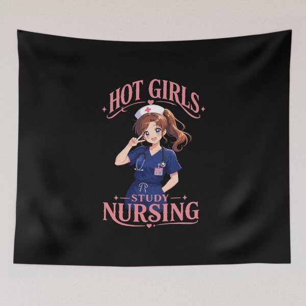 Item preview, HOT GIRLS STUDY NURSING designed and sold by YNELENT.