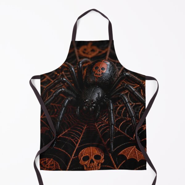 Item preview, Spooky Skull Spider on Copper Halloween Web designed and sold by LAURELYDESIGNS.