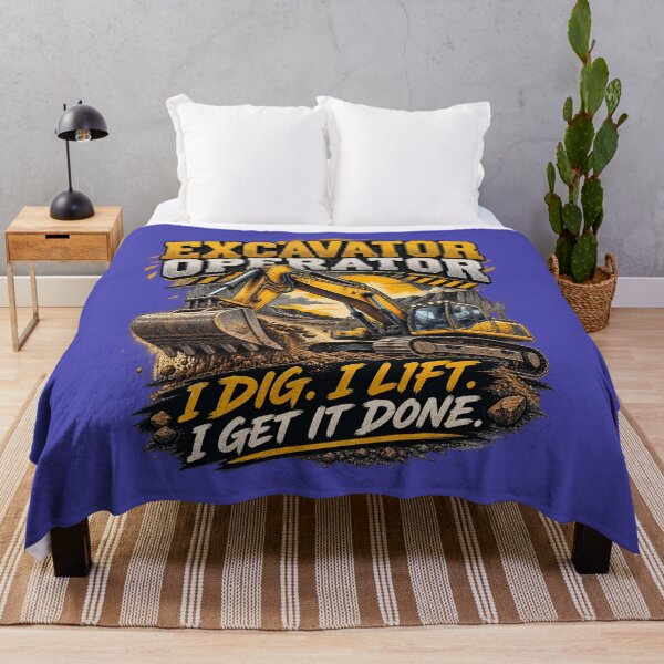 Item preview, Excavator Operator I Dig I Lift I Get It Done Heavy Equipment Shirt designed and sold by katiecorners.