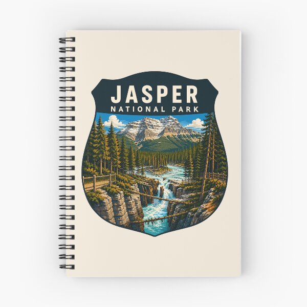 Item preview, Jasper National Park Canada – Vintage Retro Mountain Adventure designed and sold by Gideon Emmerich.