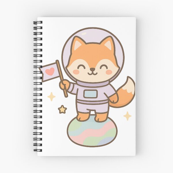 Item preview, Cute Fox Astronaut Exploring Outer Space designed and sold by KateVil.