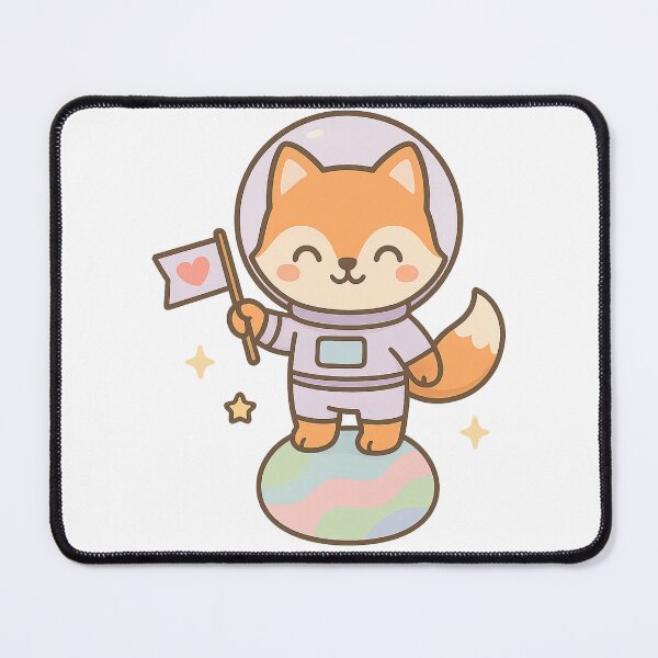 Item preview, Cute Fox Astronaut Exploring Outer Space designed and sold by KateVil.