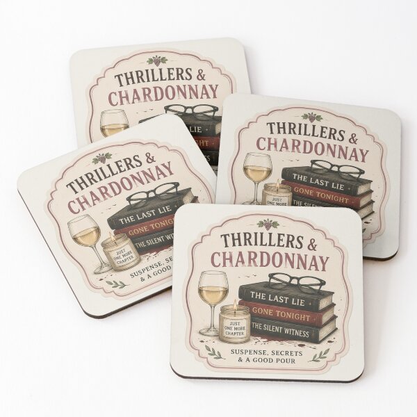 Item preview, Thrillers & Chardonnay  designed and sold by Mimi  + Kate.