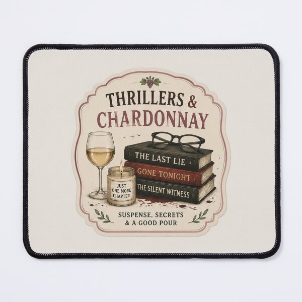 Item preview, Thrillers & Chardonnay designed and sold by Mimi + Kate.