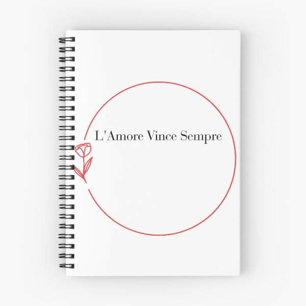 Item preview, L'Amore Vince Sempre Shirt Italian Love Typography Graphic Tee designed and sold by Knock on my door.