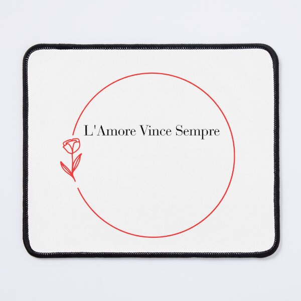 Item preview, L'Amore Vince Sempre Shirt Italian Love Typography Graphic Tee designed and sold by Knock on my door.