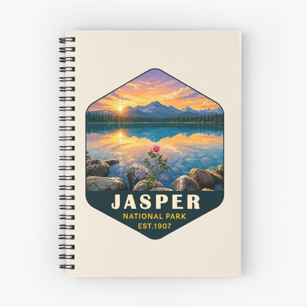 Item preview, Jasper National Park Canada – Vintage Retro Mountain Adventure designed and sold by Gideon Emmerich.