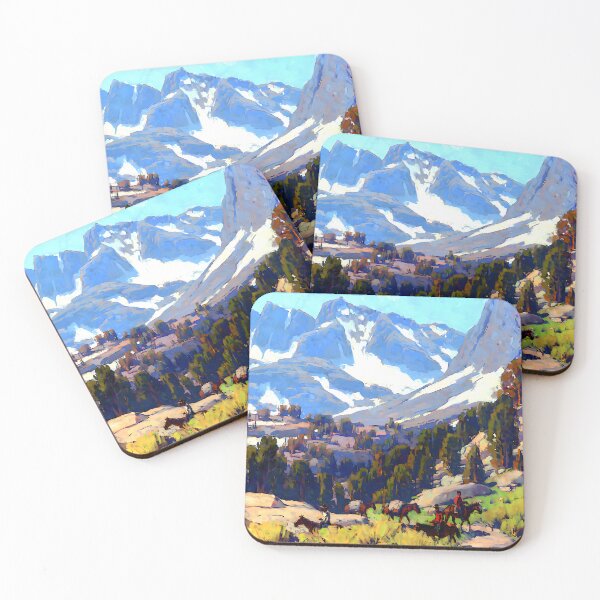 Item preview, Sierra Grande Mountain Valley with Riders - Edgar Alwin Payne designed and sold by Jon-Baran.