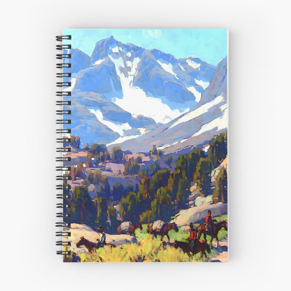 Item preview, Sierra Grande Mountain Valley with Riders - Edgar Alwin Payne designed and sold by Jon-Baran.