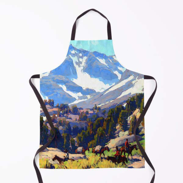 Item preview, Sierra Grande Mountain Valley with Riders - Edgar Alwin Payne designed and sold by Jon-Baran.