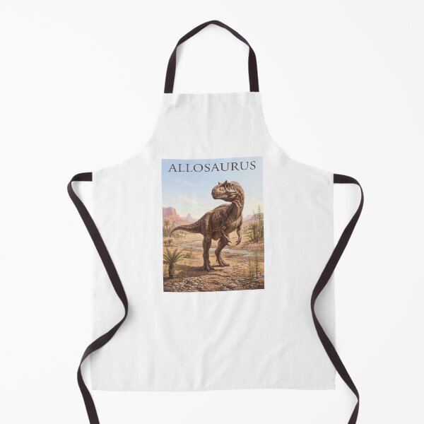 Item preview, Realistic Allosaurus Paleoart (Vertical) I designed and sold by Yaremchuk.