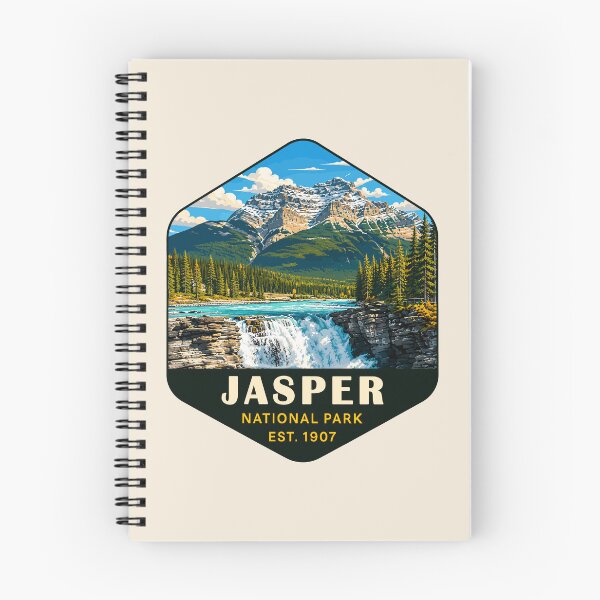 Item preview, Jasper National Park Canada – Vintage Retro Mountain Adventure designed and sold by Gideon Emmerich.