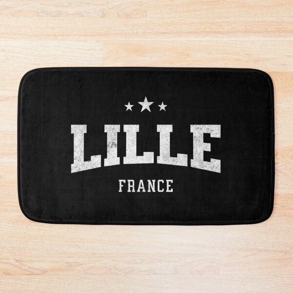 Item preview, Lille France Vintage Varsity Distressed Retro College Travel Design designed and sold by NiceTeeClub.