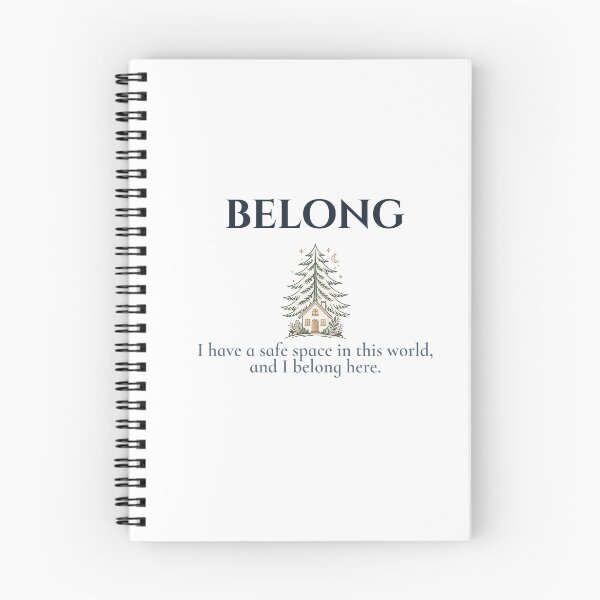 Item preview, Belong Safe Space Botanical Affirmation designed and sold by Safe Soul DeLife.