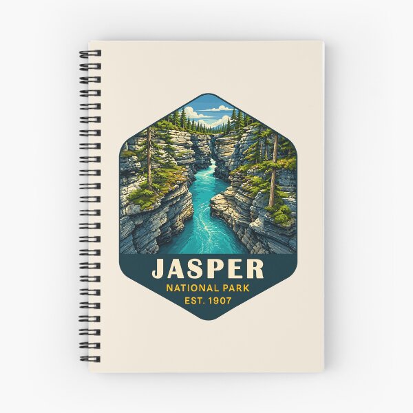 Item preview, Jasper National Park Canada – Vintage Retro Mountain Adventure designed and sold by Gideon Emmerich.