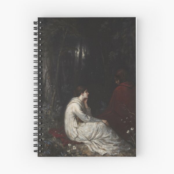 Item preview, Gothic Lovers In Twilight Forest Painting designed and sold by DarkHolyQueen.