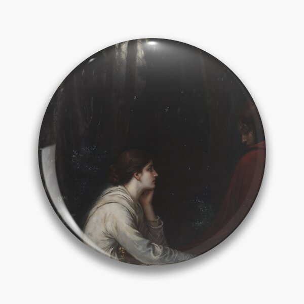 Item preview, Gothic Lovers In Twilight Forest Painting designed and sold by DarkHolyQueen.