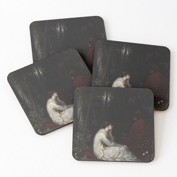 Item preview, Gothic Lovers In Twilight Forest Painting designed and sold by DarkHolyQueen.