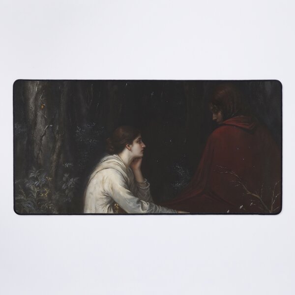 Item preview, Gothic Lovers In Twilight Forest Painting designed and sold by DarkHolyQueen.