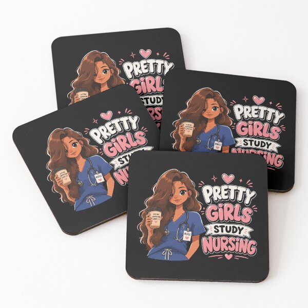 Item preview, PRETTY GIRLS STUDY NURSING designed and sold by YNELENT.
