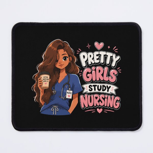 Item preview, PRETTY GIRLS STUDY NURSING designed and sold by YNELENT.