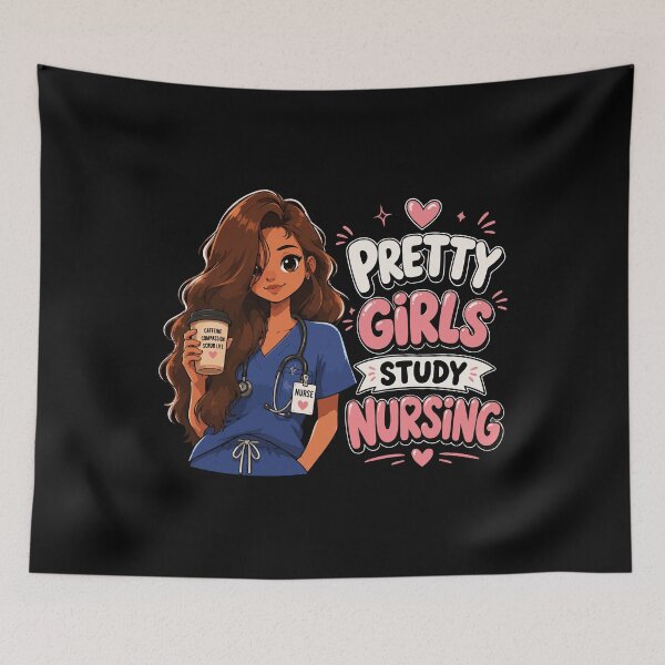 Item preview, PRETTY GIRLS STUDY NURSING designed and sold by YNELENT.