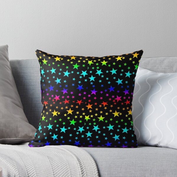 Item preview, Rainbow Star Retro Internet Y2K Pattern Rockstar designed and sold by TrxshWear.