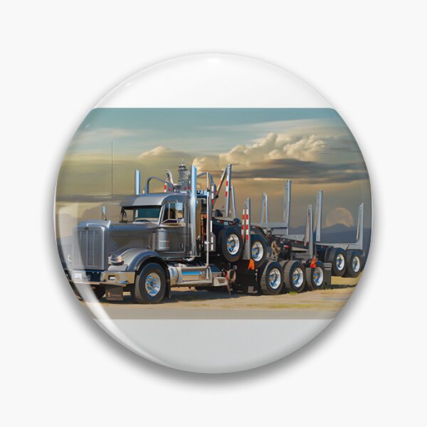 Item preview, Peterbilt Logger Truck Classic American Hauler | Perfect Gift For You And Friends designed and sold by JeremyMcs.