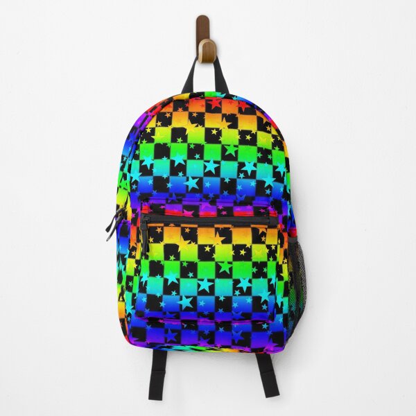 Item preview, Rainbow Rockstar Scene Y2K Pattern designed and sold by TrxshWear.