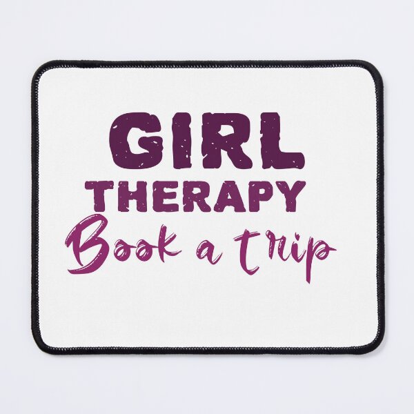 Item preview, Girl Therapy - Book a trip designed and sold by CreationsbYKz.