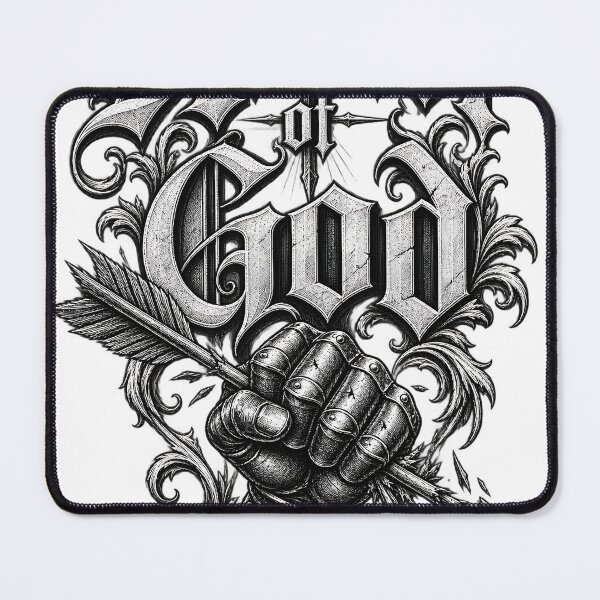 Item preview, Armor of God Gothic Blackletter Catholic T-Shirt designed and sold by PrayerWarriorUSA.