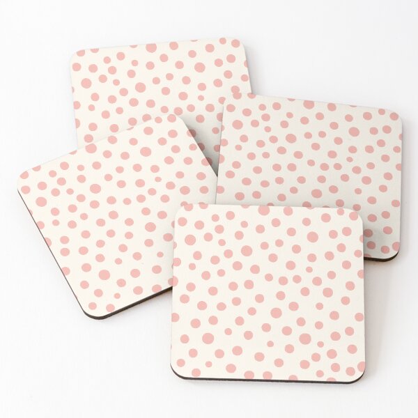 Item preview, Simple Dots in Pink designed and sold by HonestiesPrints.