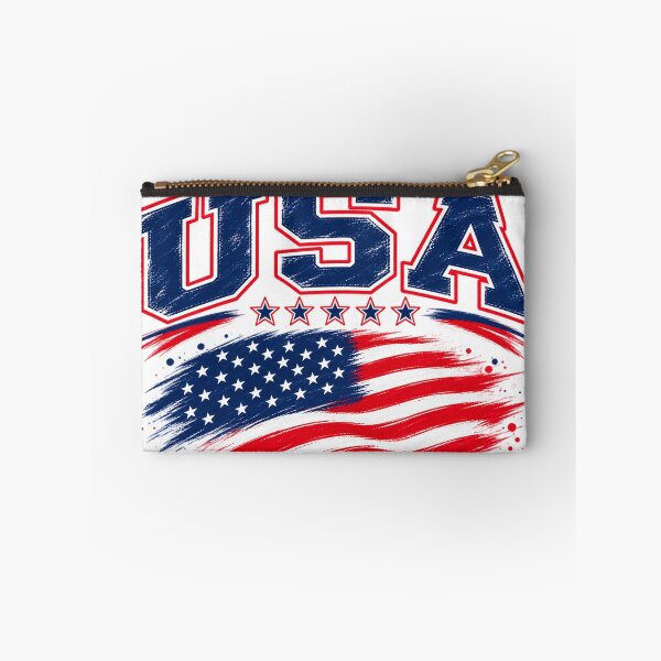 Item preview, USA Vintage Brush Flag – American Pride Patriotic Graphic designed and sold by JrNergal.