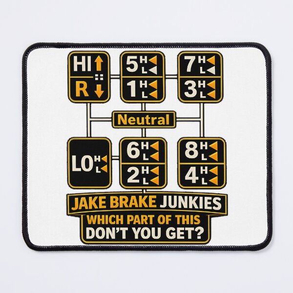 Item preview, Diesel Engine Brake Enthusiast Heavy Duty Trucking Lifestyle Design | Best Gift designed and sold by JeremyMcs.