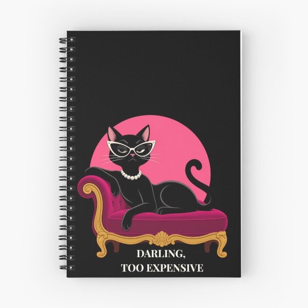 Item preview, Darling Too Expensive - Sassy Black Cat Diva Meme designed and sold by UnripeAlmond.