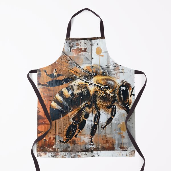 Item preview, Bees Insects rusty surface designed and sold by G-M-Designs.