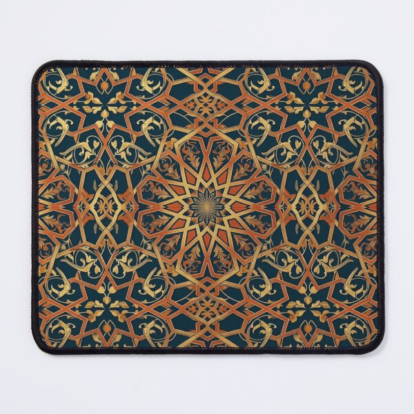 Item preview, Dark Mystic Oriental Damask Pattern Throw designed and sold by VoytecArt.