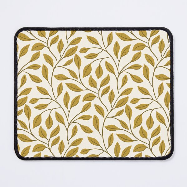 Item preview, Climbing Leaves in Olive Green designed and sold by HonestiesPrints.