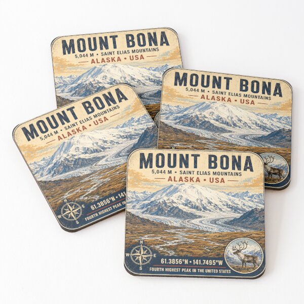 Item preview, Mount Bona Alaska designed and sold by naturalsurvival.