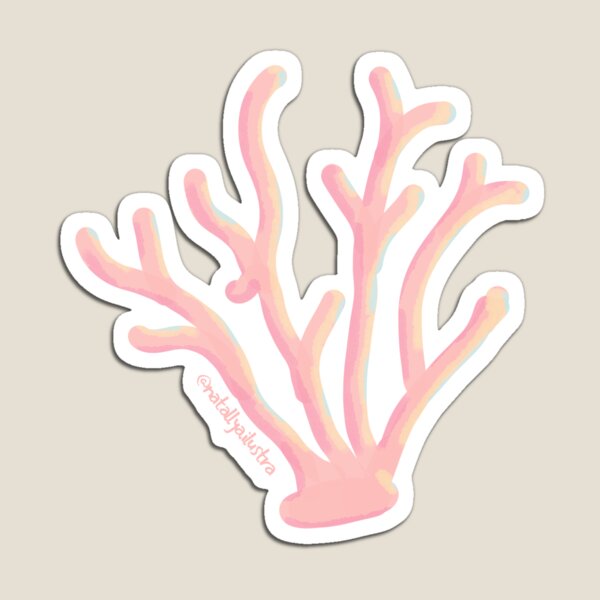 Item preview, ocean coral pink designed and sold by Natallya Ilustra.